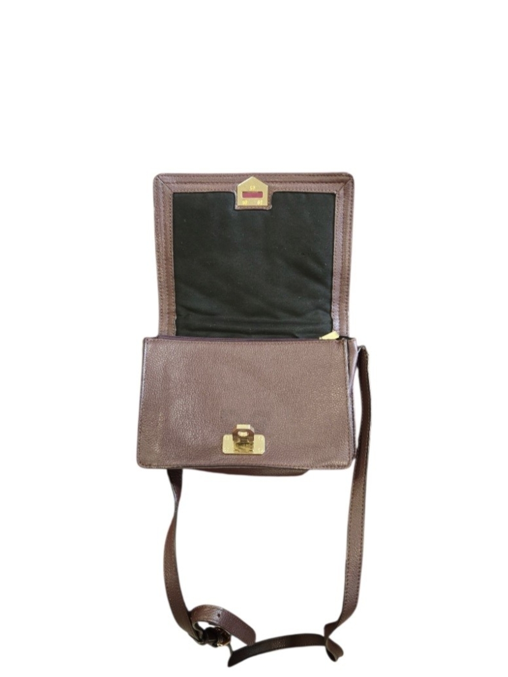 Rebecca Minkoff Quilted Leather Crossbody in Deep Plum - Picture 6 of 15